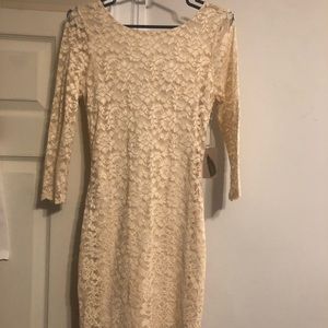 Cream dress